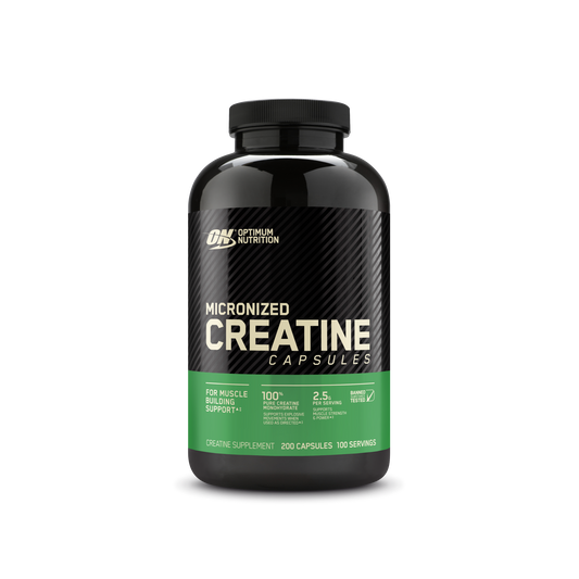 Micronized Creatine Capsules